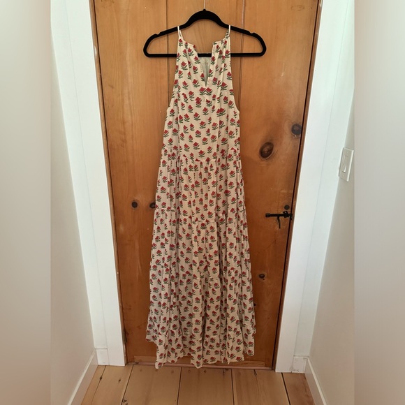 Rhode red floral dress with belt size XS S - Picture 5 of 5
